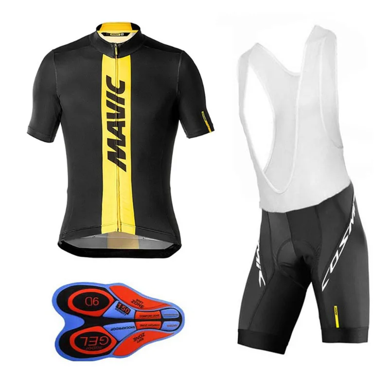 

2022 Team Mav Cycling Jerseys Bike Wear clothes Quick-Dry bib gel Sets Clothing Ropa Ciclismo uniformes Maillot Sport Wear #85