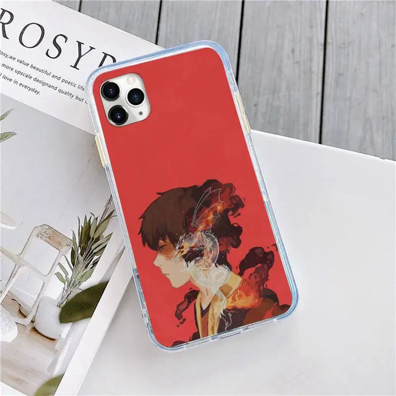 

Avatar the Last Airbender Phone Case for iPhone 11 12 pro XS MAX 8 7 6 6S Plus X 5S SE 2020 XR Anti-fall protective funda