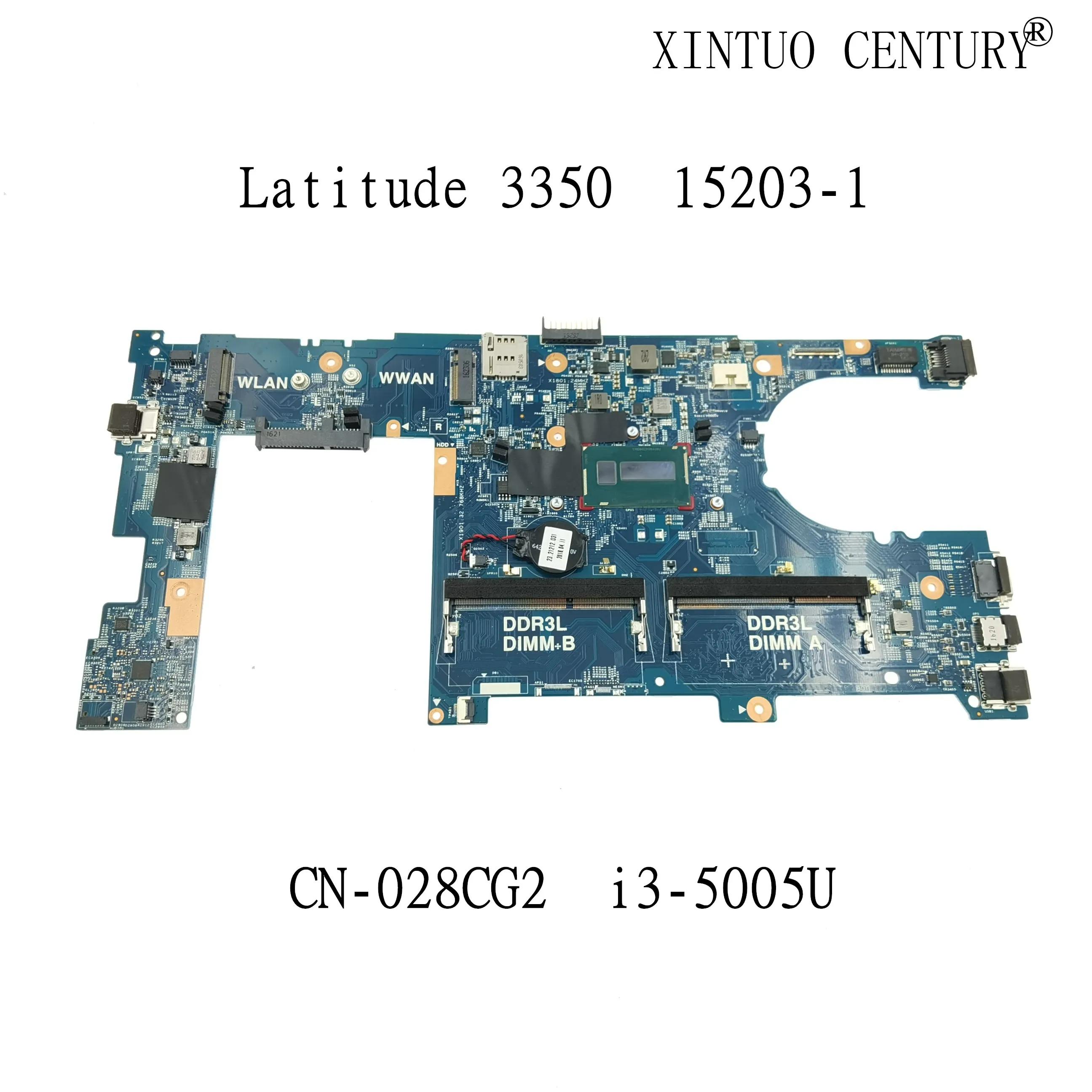 CN-028CG2 028CG2 28CG2 для Dell Latitude 3350 Материнская плата ноутбука w i3-5005U 2.0GHz100% полностью протестирована