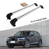 2 Pieces Cross Bar Fit for Audi New Q7 2016 2017 2018 2019 2020 Baggage Roof Rack Crossbar Lockable