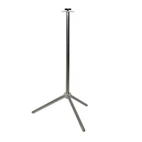 stainless steel table base cw with connecter magic tricksstage used to table top magia illusion gimmick props accessories