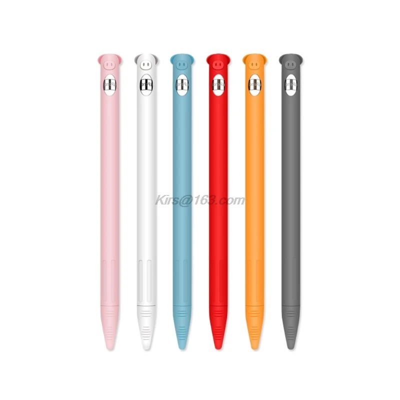 Милый силиконовый защитный чехол с рисунком поросенка и защитой от царапин