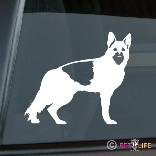 

German Shepherd Sticker Die Cut Vinyl - v2 window decal