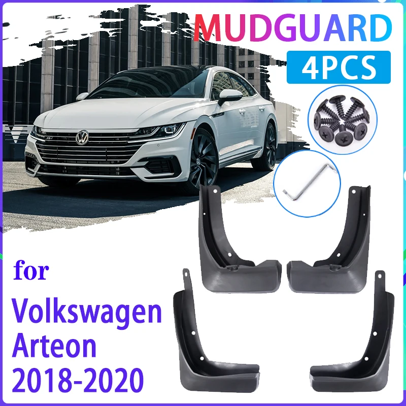 

4 шт. Брызговики автомобильные для Volkswagen VW Arteon 2018 2019 2020 Брызговики крыло автомобильные аксессуары