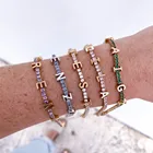 Новинка 2021, персонализированный браслет-цепочка для тенниса с буквами на заказ, яркий браслет с именем из циркония, изысканный подарок для женщин