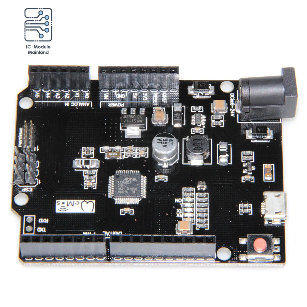 WeMos SAMD21 M0 32 бит ARM Cortex модуль расширения ядра для Arduino Zero платы разработки |