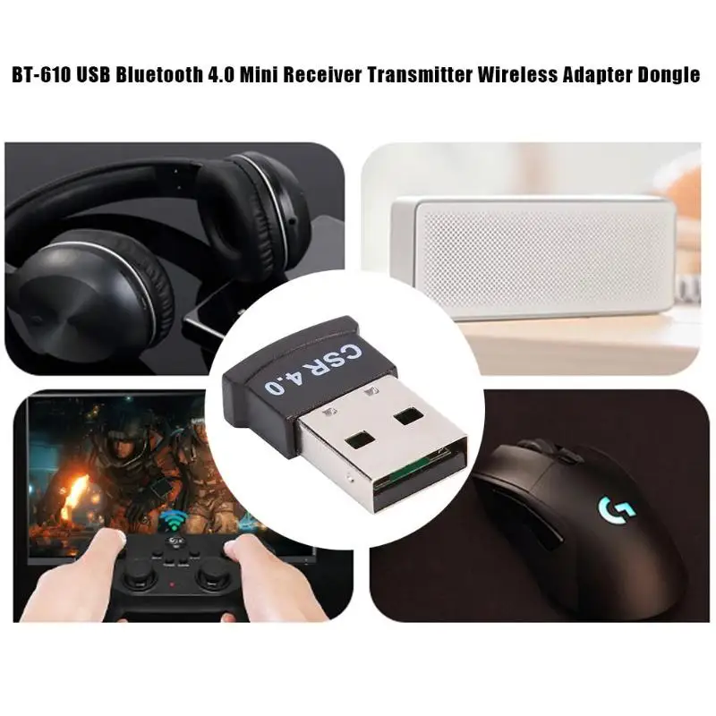 Bluetooth адаптер с Usb разъемом мини приемник поддержкой 4 0 беспроводной USB и