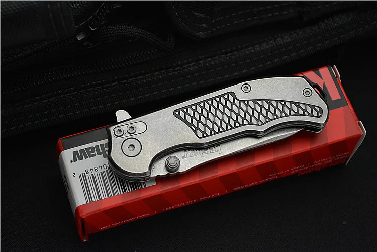 Kershaw 1558 складной нож 9Cr стальное лезвие стальная ручка Открытый Отдых охотничий нож выживания тактический карманный нож EDC инструменты