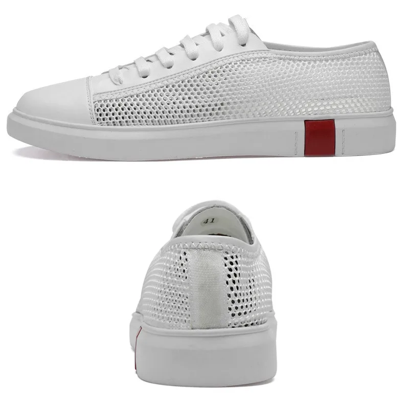 Кроссовки мужские сетчатые дышащие теннисные туфли удобная прогулочная обувь