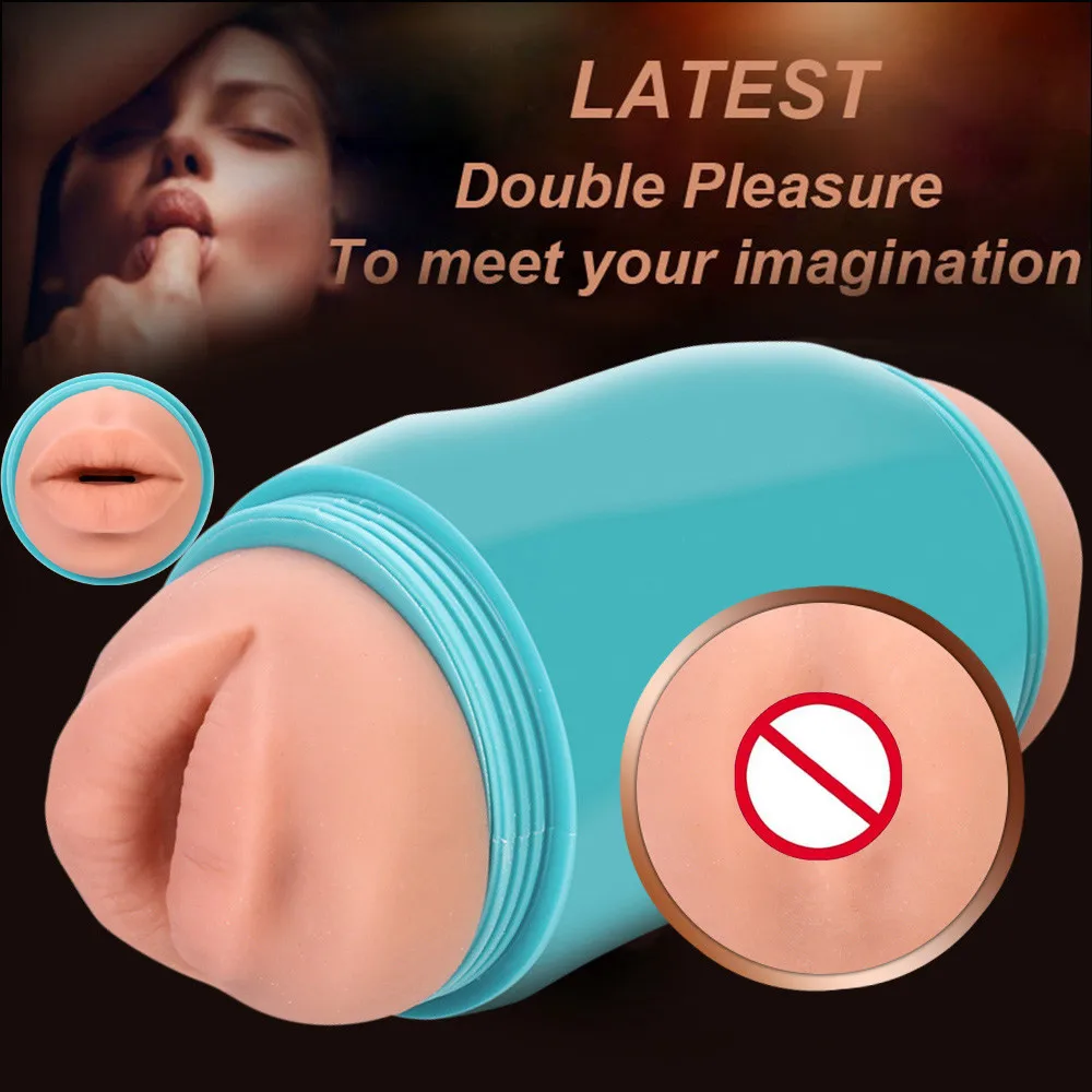 Реалистичная оральная 3D Глубокая глотка с зубами языка Девичья искусственная