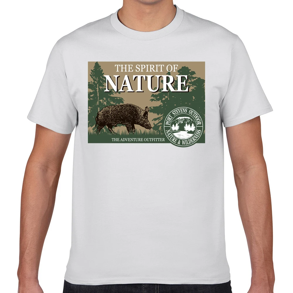 Футболка мужская с принтом дикого кабана винтажный Топ в стиле хип-хоп рубашка |