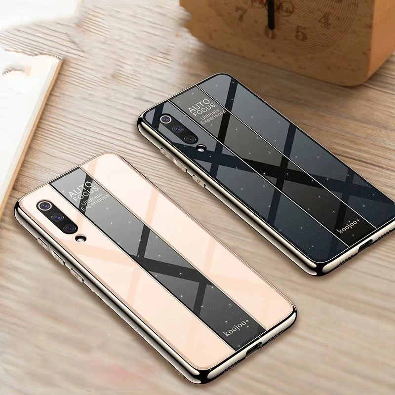Акриловый чехол для Xiaomi Mi 10 9 8 SE Lite Pro 6X A2 Mix 3 2S Play Max Redmi Note 5 6 7 CC9 A3 панель из