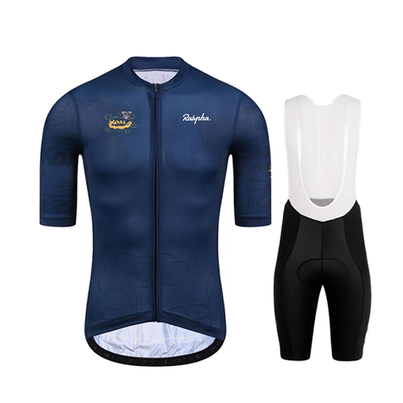 

Cycling Jersey 2021 Pro Team Ralvpha Men Cycling Set Racing Bicycle Clothing Suits Breathable Mountain Bike Clothes Sportwears