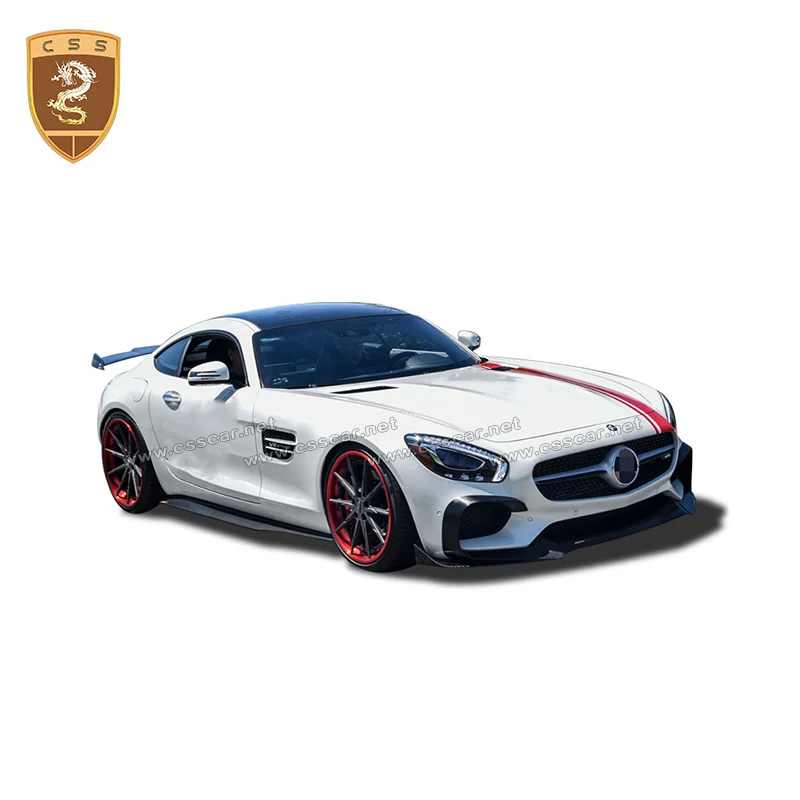 

Carbon Fiber tuning body kit for Mercedes Benz GTS-GT rear wing Front Bumper wing Carbon Diffuser Side Skirts Auto Modification