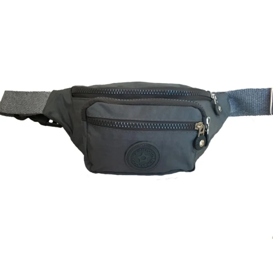 

Bags for Women 2021 Fashion ZGGA 00600 gray crinkle belt bag Woman Shoulder bag Grey Free Shipping
