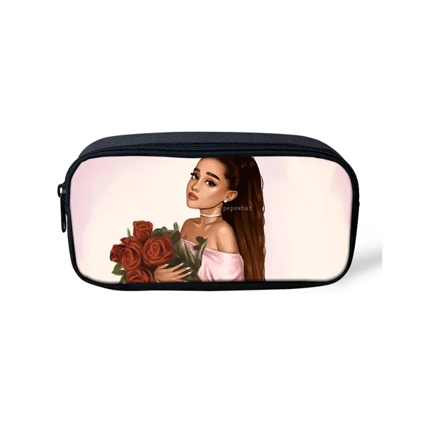 CDZHL728K Thikin Ariana Grande Повседневная пеналы ручка сумка для ручка для девочек чехол для студентов макияж хранения сумки ручка кошельки для детей - Цвет: CDZHL728K