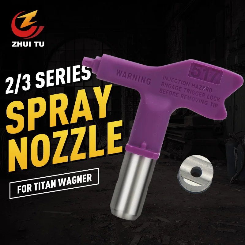 

5/6 series spray paint latex paint putty high pressure airless sprayer nozzle airless spray gun nozzle suitable for Titan Wagner