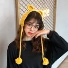 Модная шапка-лягушка, облегающие шапки, вязаная зимняя шапка, однотонные шапки в стиле хип-хоп, вязаная шапка, кепка, аксессуар для костюма, теплая зимняя шапка в подарок