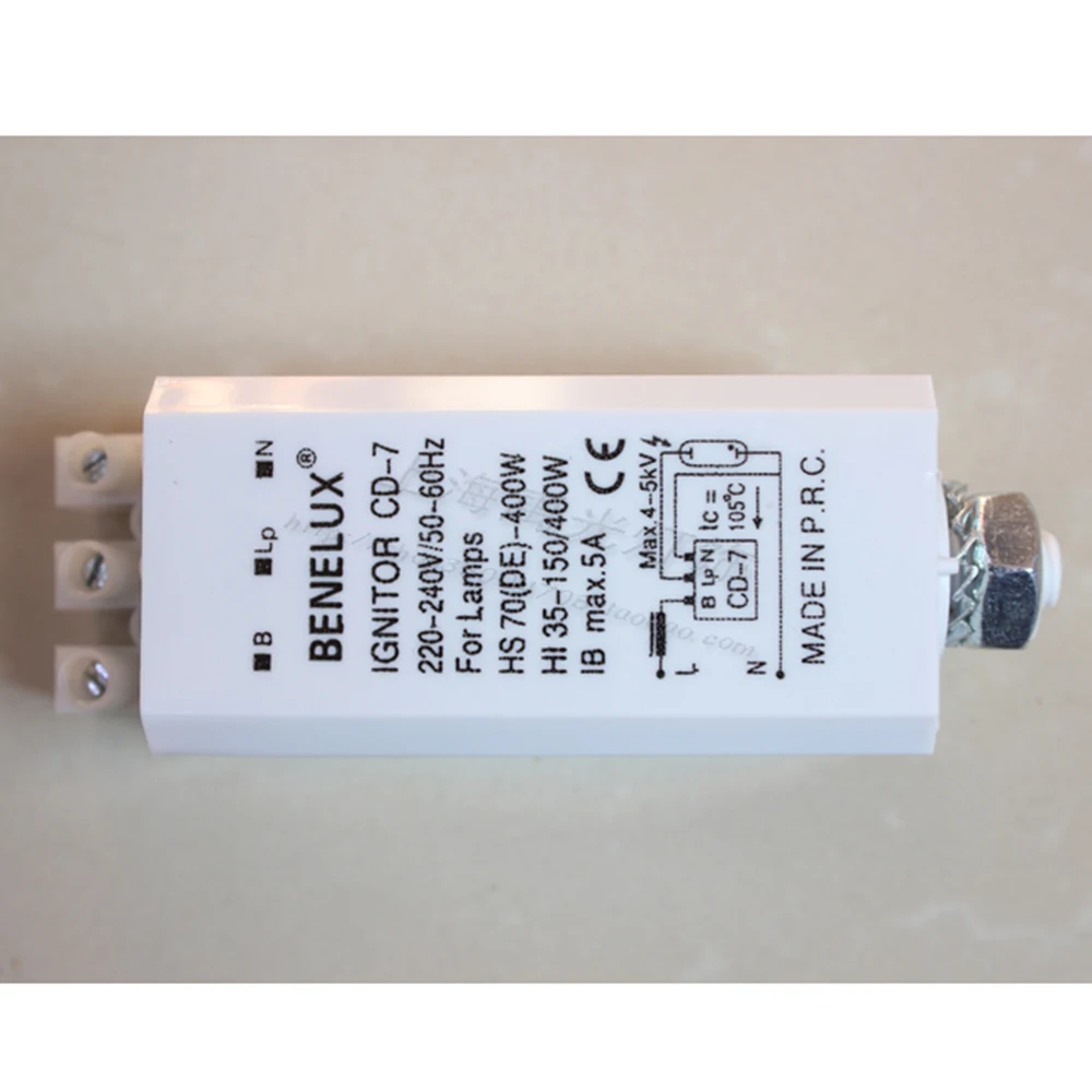 CD-7 электронный зажигатель для HID HPS ламп металлогалогенный светильник 70-400 Вт 220-240