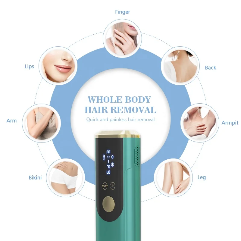 

Multfunctional Portable Sapphire Ice Sense Painless Home IPL Laser Hair Removal Instrument