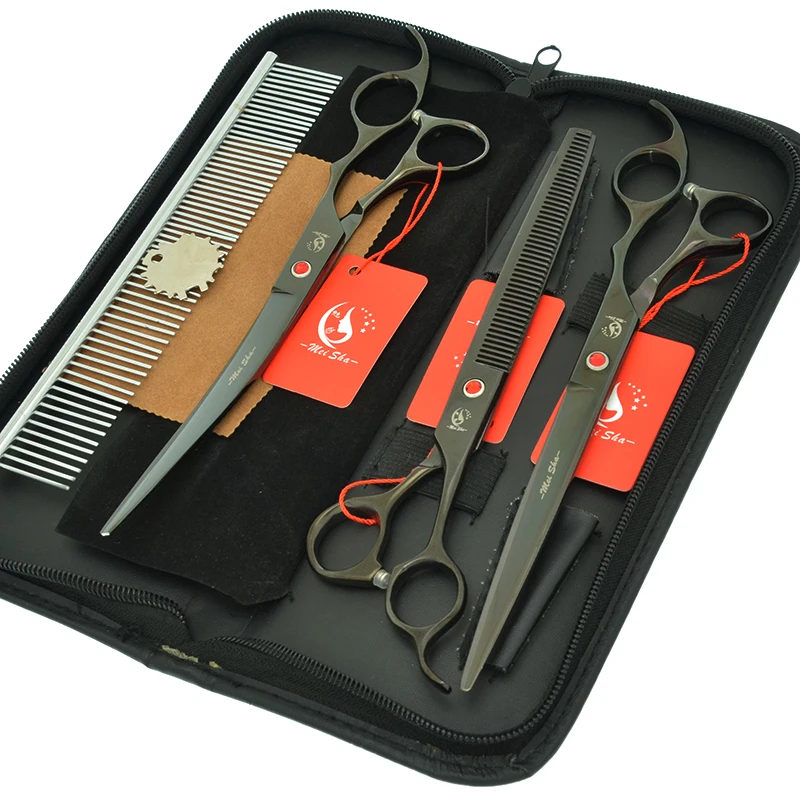 Набор ножниц для груминга домашних животных 8 0 дюймов профессиональные японские