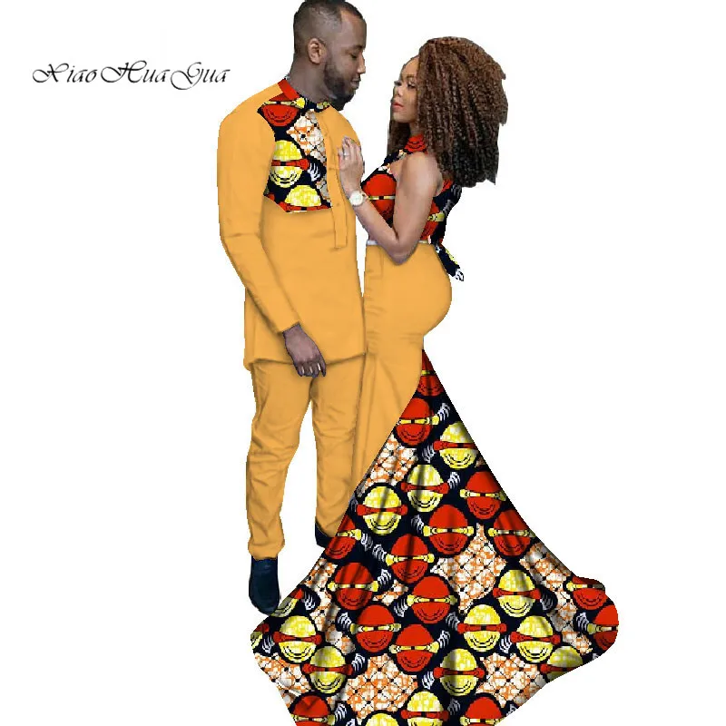 Африканские платья для пар африканские женщин и мужчин danshiki африканская одежда