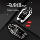 Чехол для автомобильного ключа из цинкового сплава, ЖК-дисплей для BMW 5, 7 серии, G11, G12, G30, G31, G32, i8, I12, I15, G01, X3, G02, X4, G05, X5, G07, X7