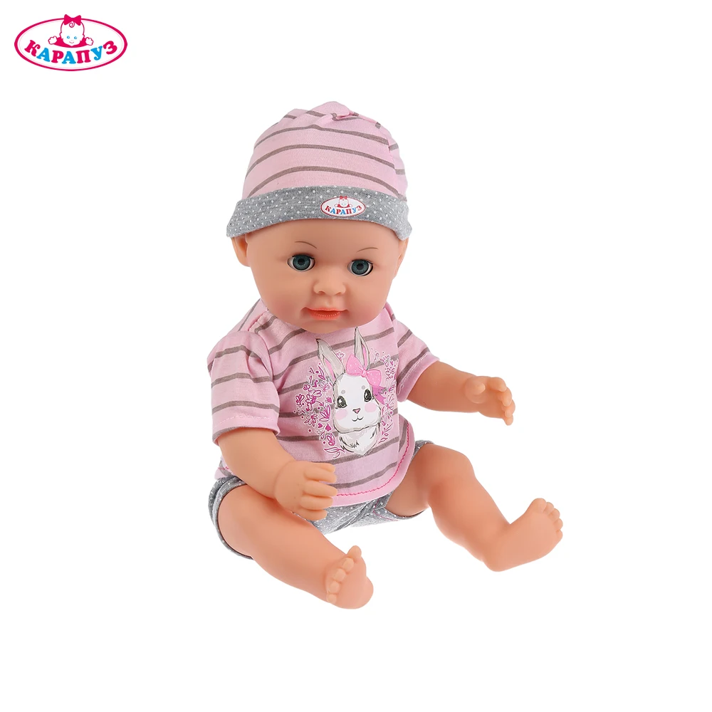 Пупс КАРАПУЗ Аленка 36см пьет писает 50 звуков с аксессуарами 283678|Куклы| |