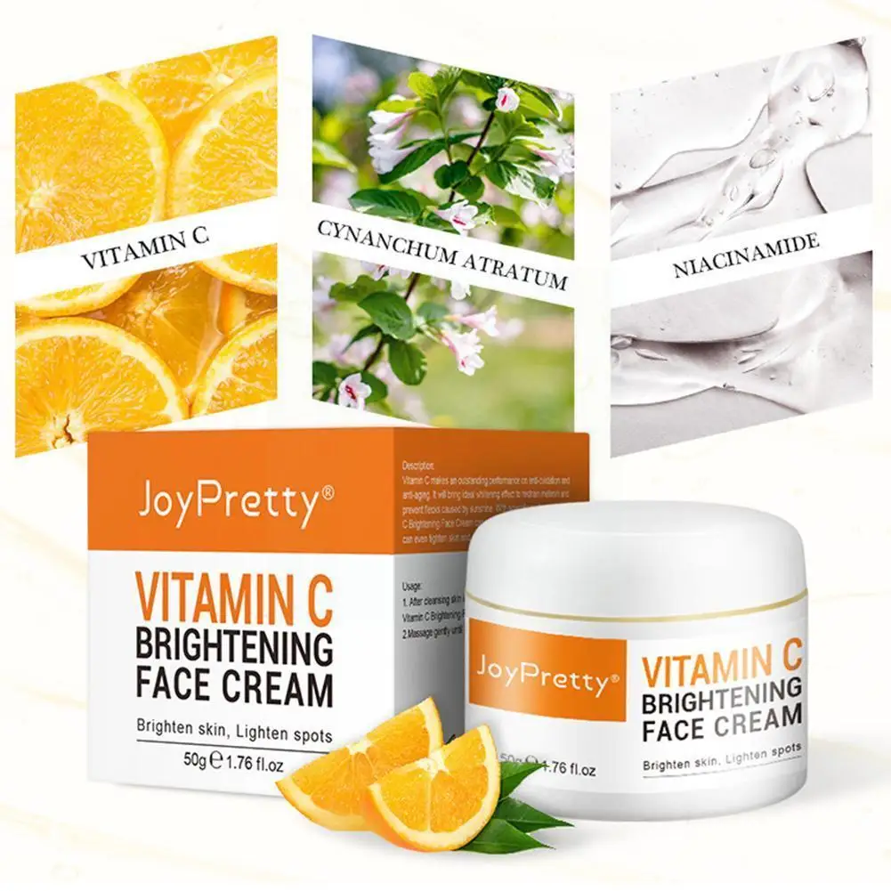 

Moisturizing Cream Moisturizing Brightening Skin Tone Cream Cream Improving Blemish Dullness Face VC L7C1