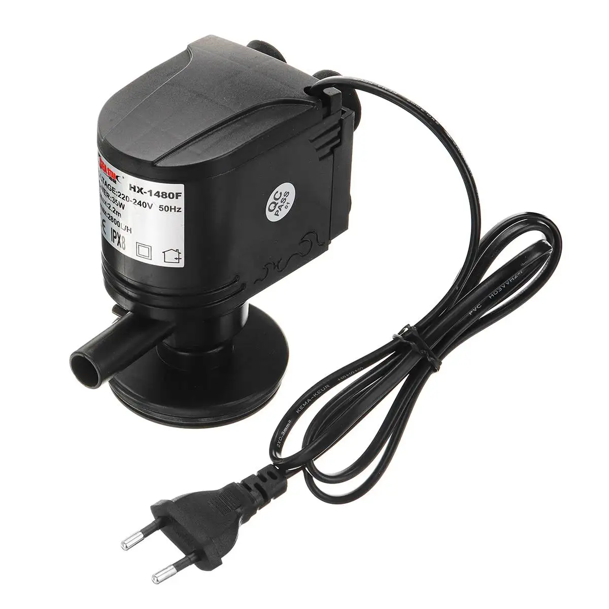 

3 in 1 Mini Aquarium Filter Fish Tank Internal Filter 4 Layers Fish Tank Submersible Water Pump Air Oxygen Increase