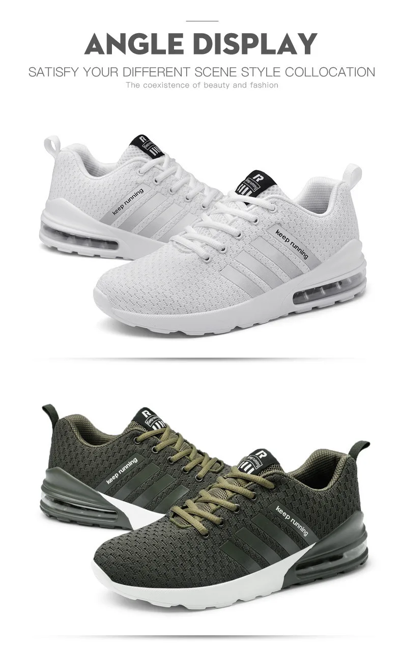 

2019 Summer Explosion Cross-Border 39--46 Large Size For Marathon Cushion Air Running Shoes Fashion Casual Shoes