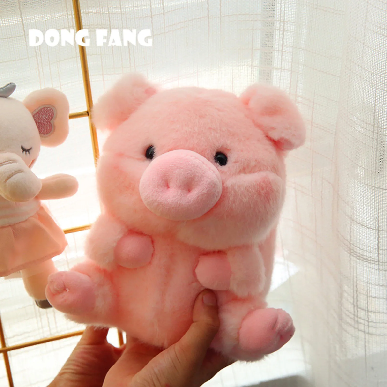 

Miaoowa 1pc Cute Cartoon Pig Plush Toy Stuffed Soft Animal Pig Doll For Children's Gift Kids Toy Kawaii Gift For Girls
