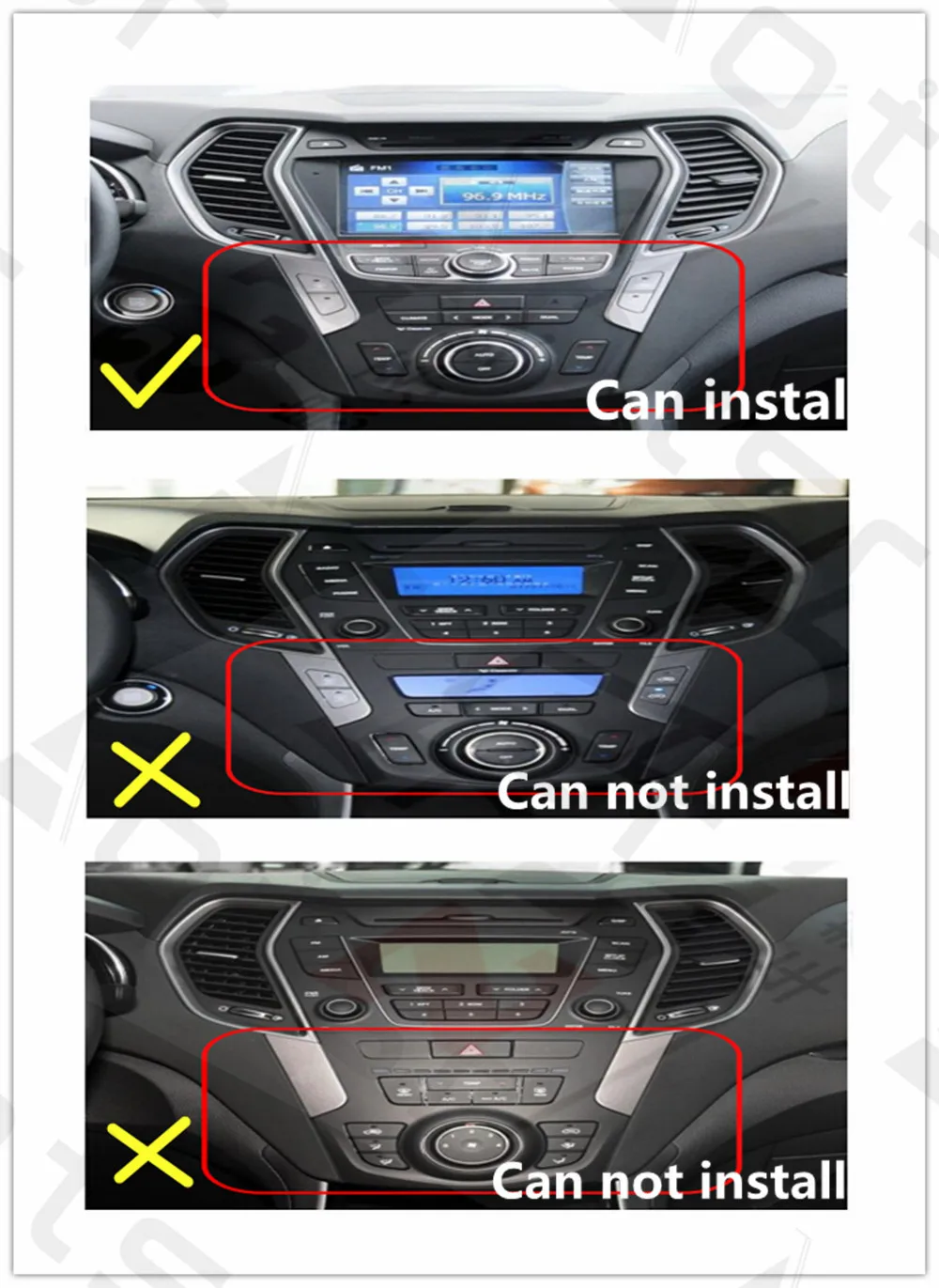 Aotsr Tesla стиль Android 7,1 Автомобильный gps навигатор нет dvd-плеер для HYUNDAI Santa Fe IX45 2013- стерео блок мультимедиа Satnav