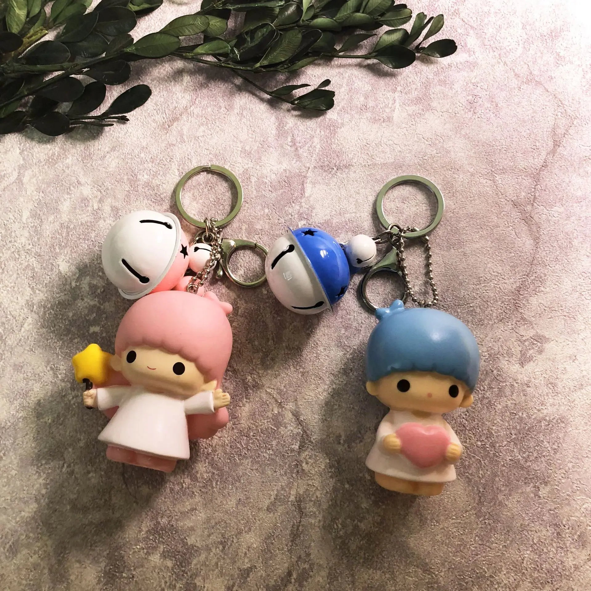 Ins super fire креативная маленькая свежая пара Ангел кукла брелок сумка Подвеска