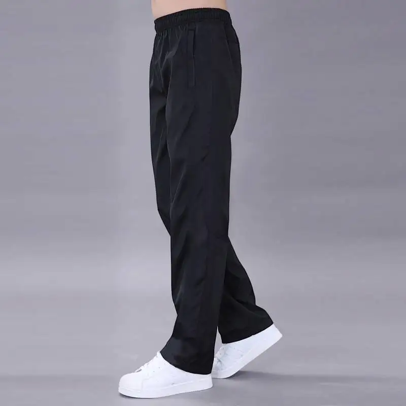 DIMI Quick Dry Trousers Male Loose Black Pants Plus Size 6XL Men's Casual Pants Men Spring/Autumn Pants Mens Breathable