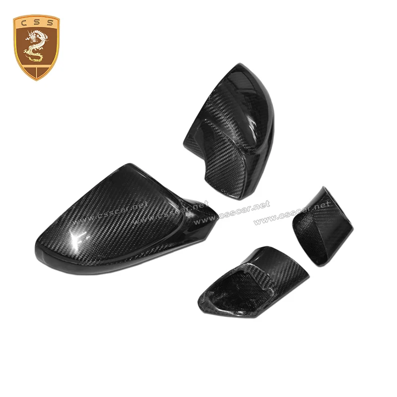 

Real Carbon Fiber Side Mirror Cover For Ferrari 458 Replacement Style