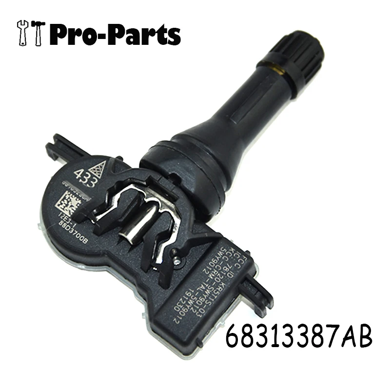 Фото 68313387 АБ 68252493 AB Высококачественный датчик давления в шинах TPMS для Jeep Renegade 2015-2018 для Cheysler 433 МГц №1