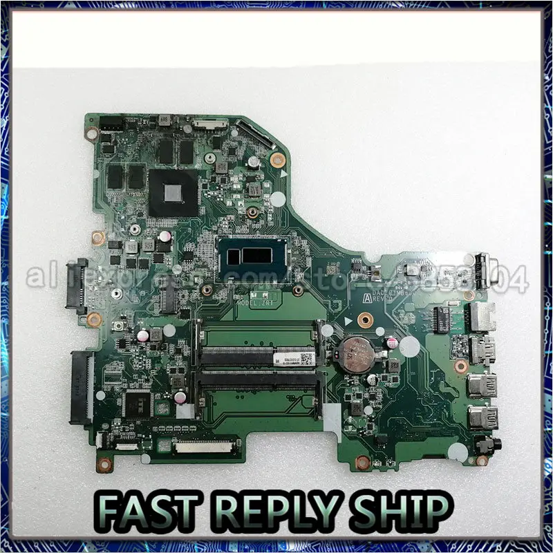 Материнская плата SHELI для ноутбука ACER Aspire E5-573G DA0ZRTMB6D0 I7-5500U GT920M 2 Гб DDR3L 100% полностью