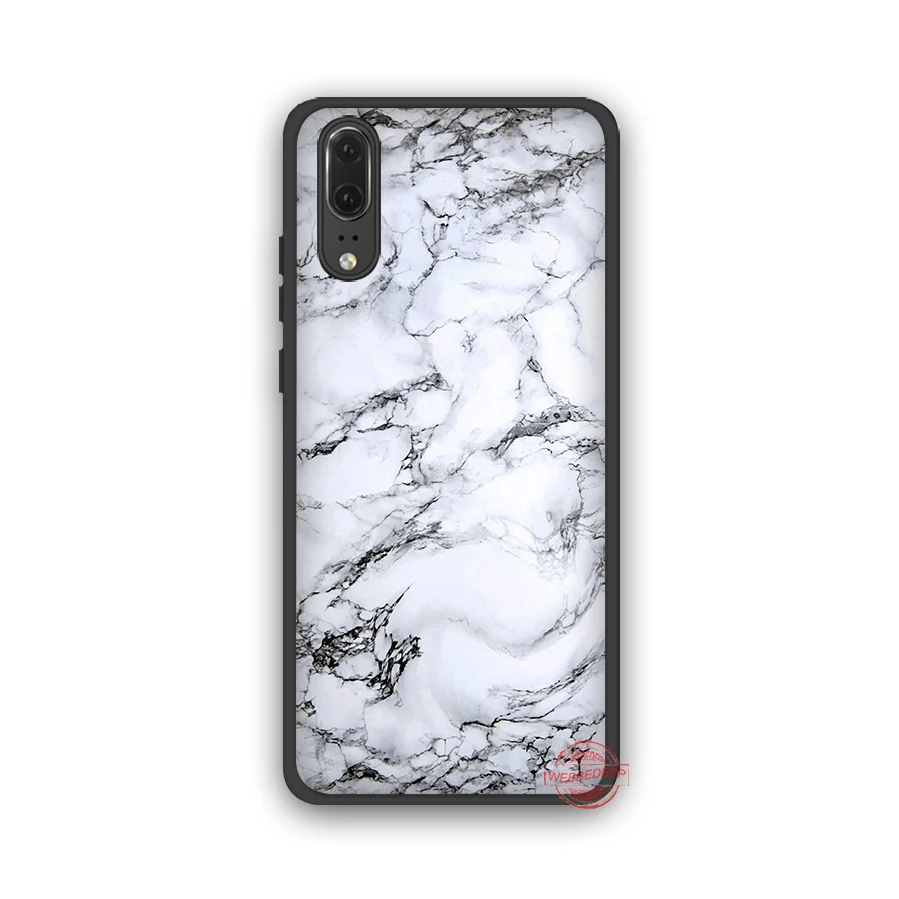 WEBBEDEPP гранитный скраб мраморный камень мягкий чехол для Huawei P Smart Z Plus 2018 2019 &amp Y6 Y7 Y9