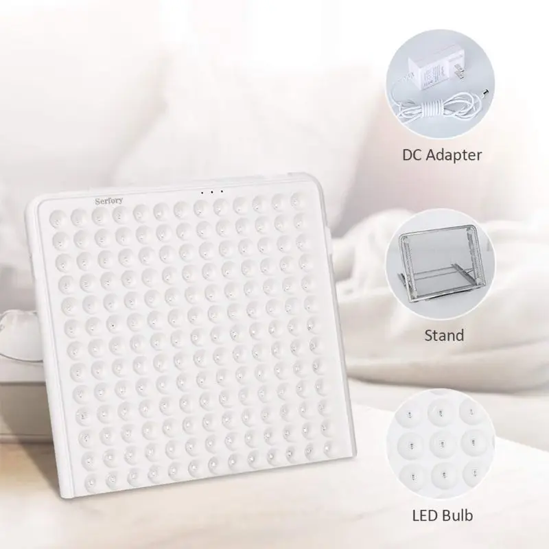 

Therapy Device Deep 660nm Therapy Light Panel Lamp for Muscle Pain Relief Blood Circulation Beauty Supply 24W Red Light