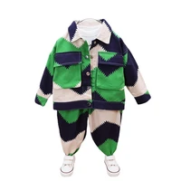 new baby girls cotton jacket pants 2pcsset spring children clothes toddler casual costume autumn kids fashion boys tracksuits