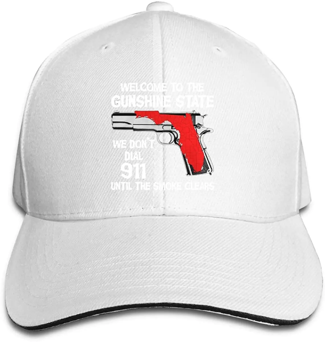 

Добро пожаловать в Gun-Shine State. Мы не набираем 911 бейсболок.