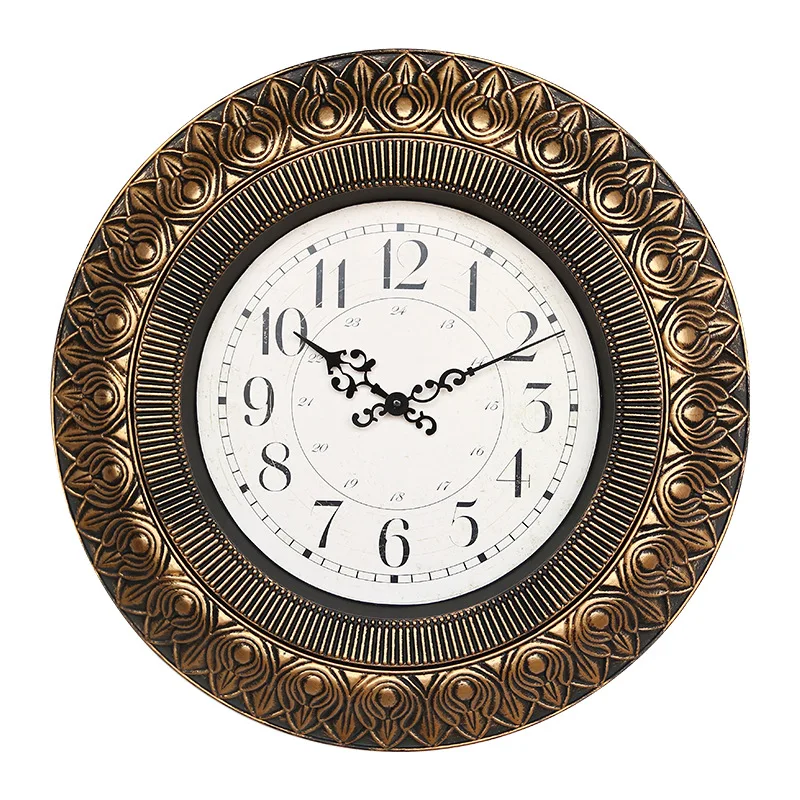

Ближний Восток, настенные часы с рисунком Фараона, 40 см, большие художественные настенные часы для гостиной, отеля, клуба, украшения, настенные часы
