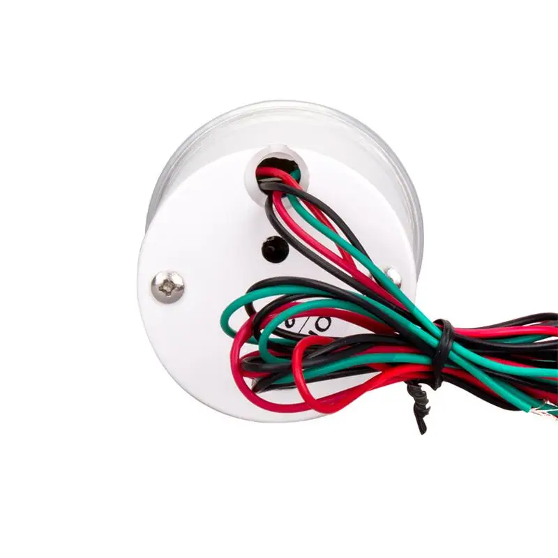 Тахометр Автомобильный Универсальный для мотоциклов белый тахометр 2 дюйма 52 мм