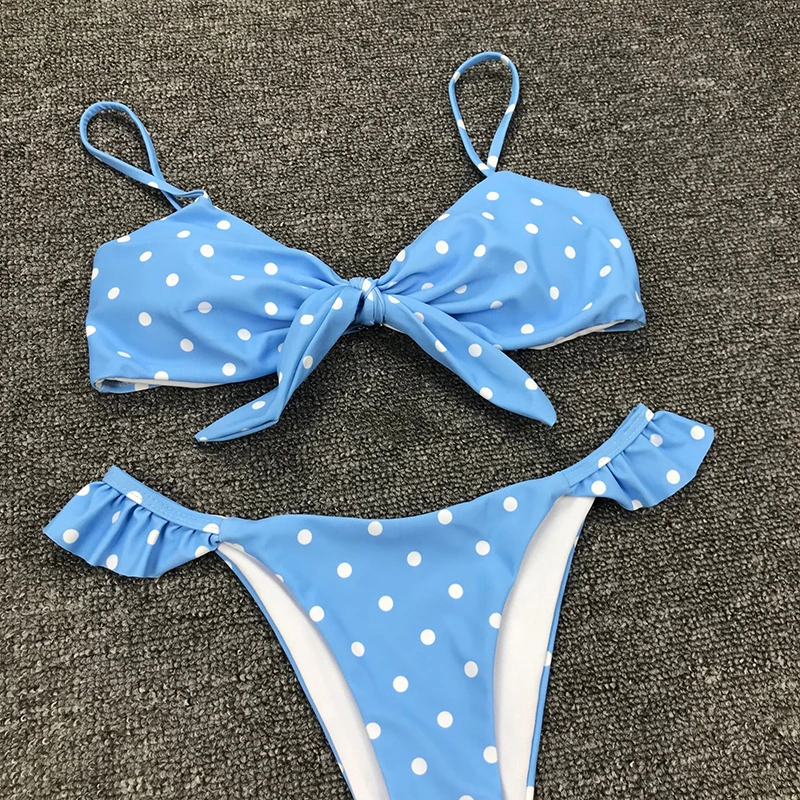 

New Sexy Ruffle Bikini 2020 Bathing Suit Women Swimsuit Feamle Swimming for Brazilian Swimwear Women Micro Bikinis Set Biquini