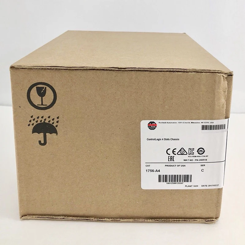 

Новый оригинальный 1756-A4 Box PLC