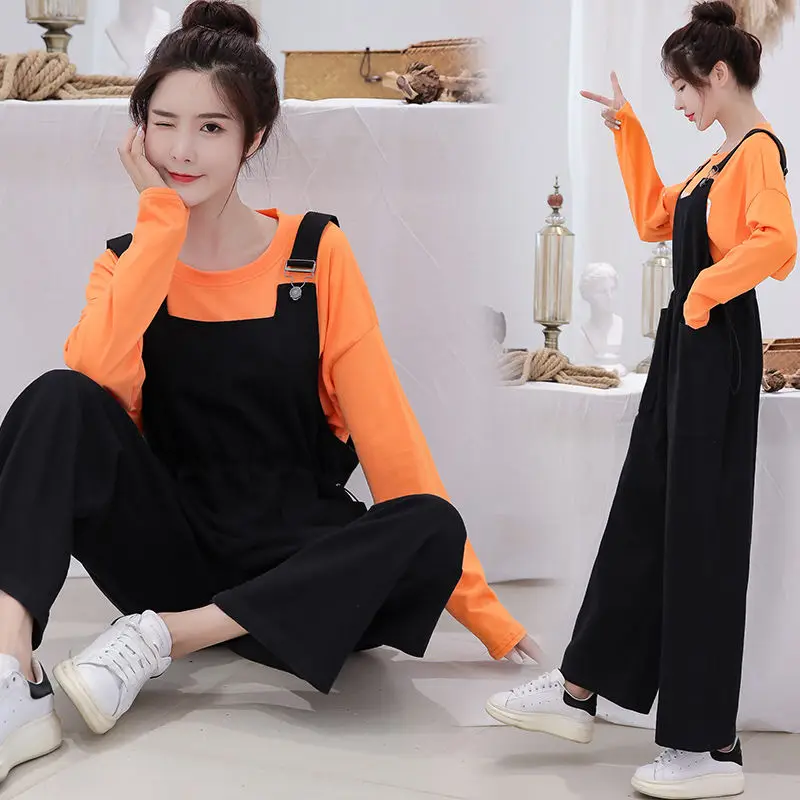 

Vetement Femme 2022 Two Piece Set Women Fashion Long Sleeve Top + Pants Suits Casual Overalls 2pcs Sets Womens Outfits Y981