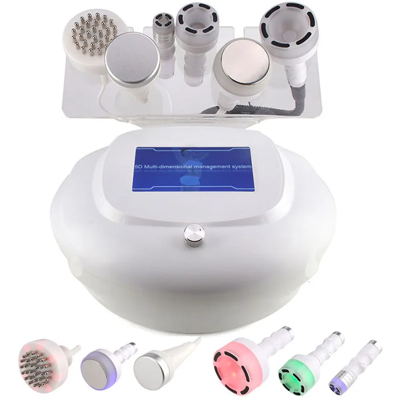 Beste Nieuwe 6 In 1 Lipo Ultrasone 80K 40K 25K Cavitatie Radio Frequency Rf Vacuüm Gewichtsverlies Huid Care Afslanken Machine