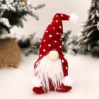 Подвеска-кукла ручной работы, тканевая, с Сантой, рождественские украшения для дома, подвеска на елку, Рождество 2020, новогодние подарки #107
