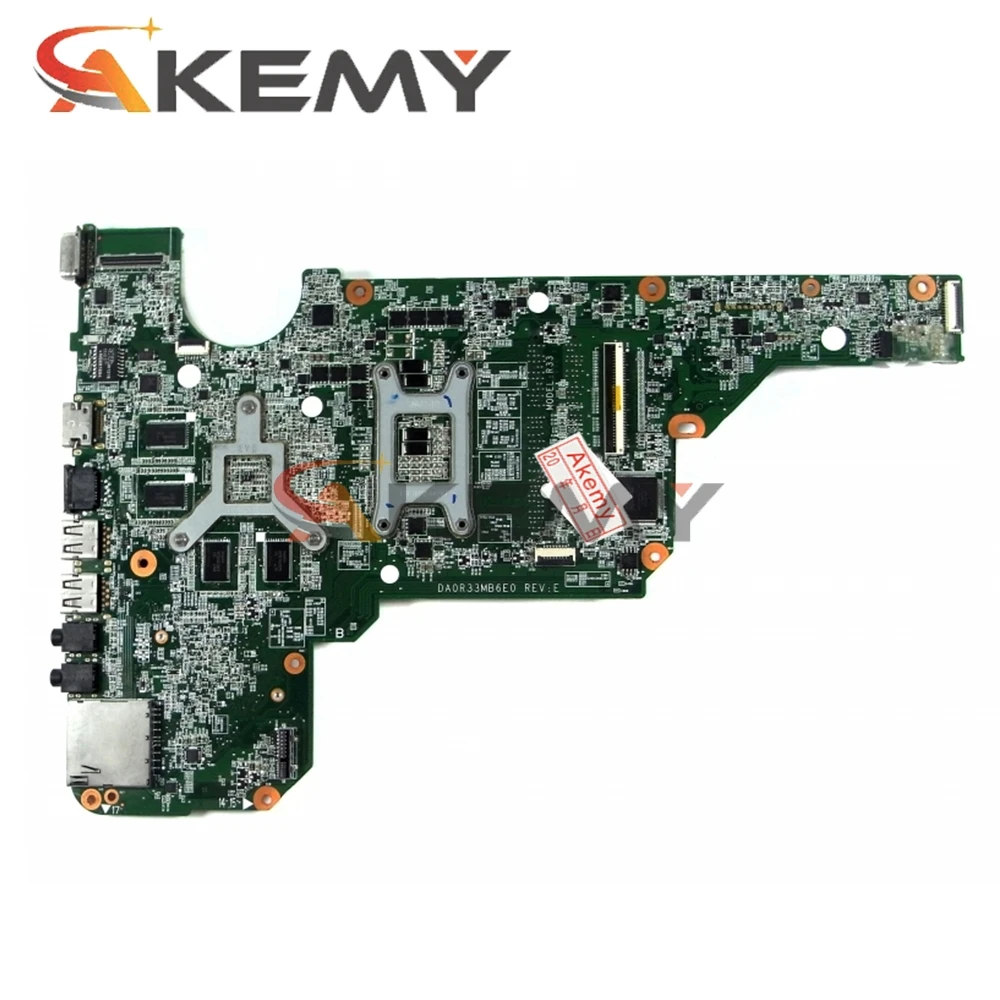 Оригинальная материнская плата для ноутбука HP G4-2000 G6-2000 G7-2000 680570-001 680570-501 DA0R33MB6F1 HM76